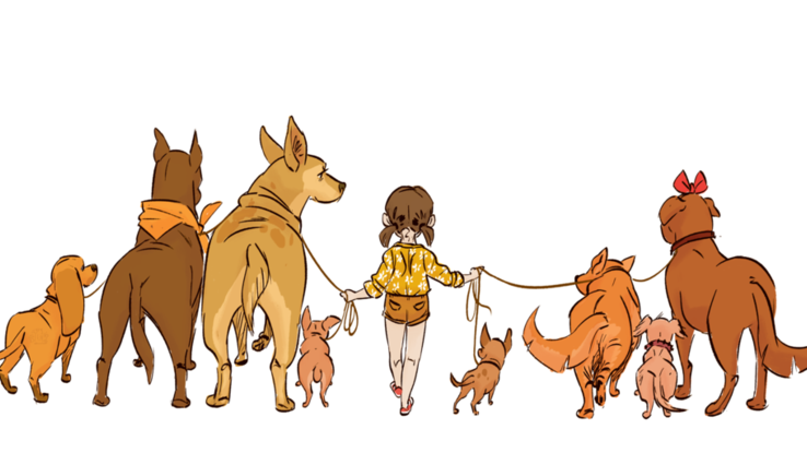 Slider dog walker by lelpel d9yc0ho